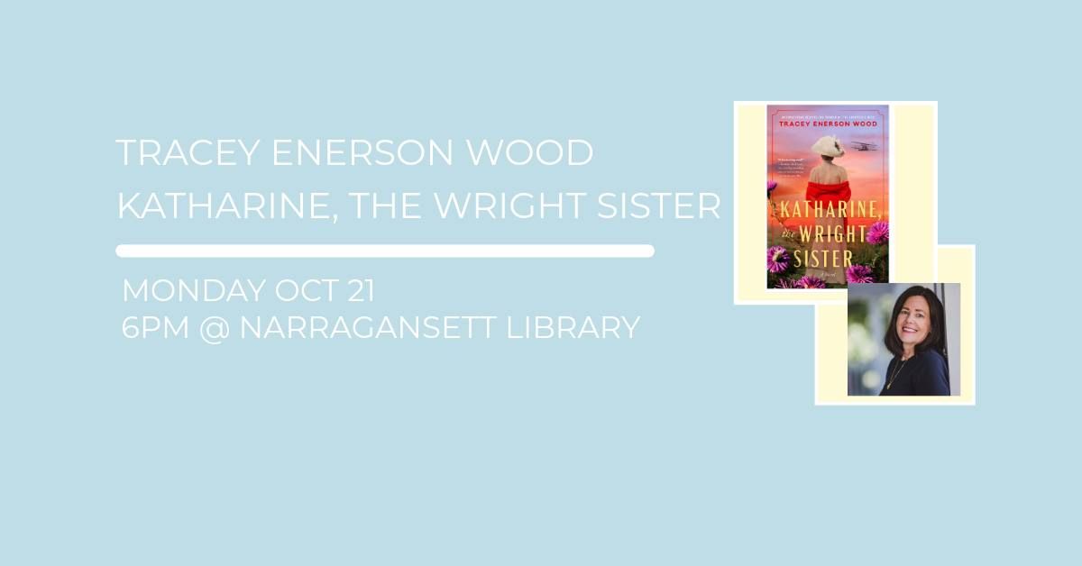 Tracey Enerson Wood Author Event at Narragansett Library