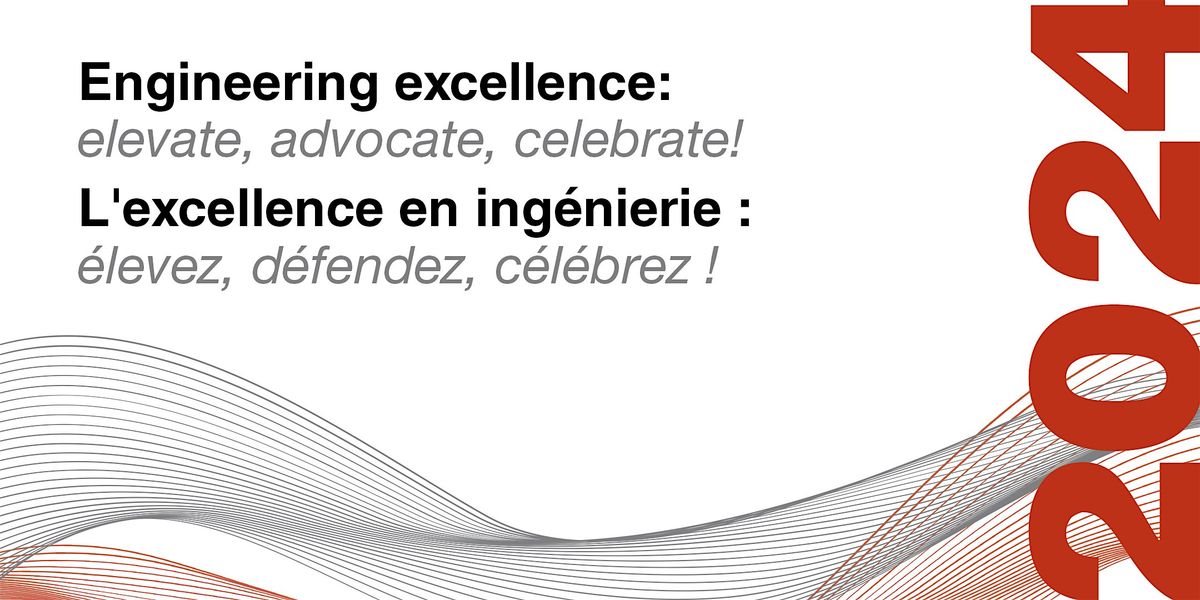 ACEC 2024 Engineering Excellence: elevate, advocate, celebrate!