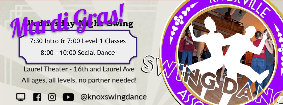 Mardi Gras Swing Dance