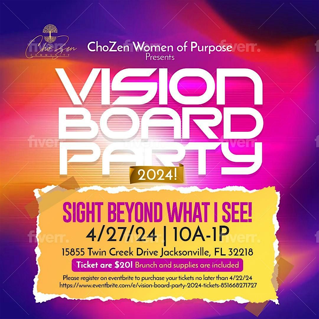 Vision Board Party 2024!