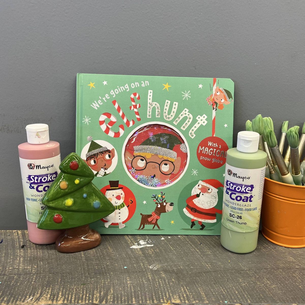 Storytime & Paint: We're Going on an Elf Hunt