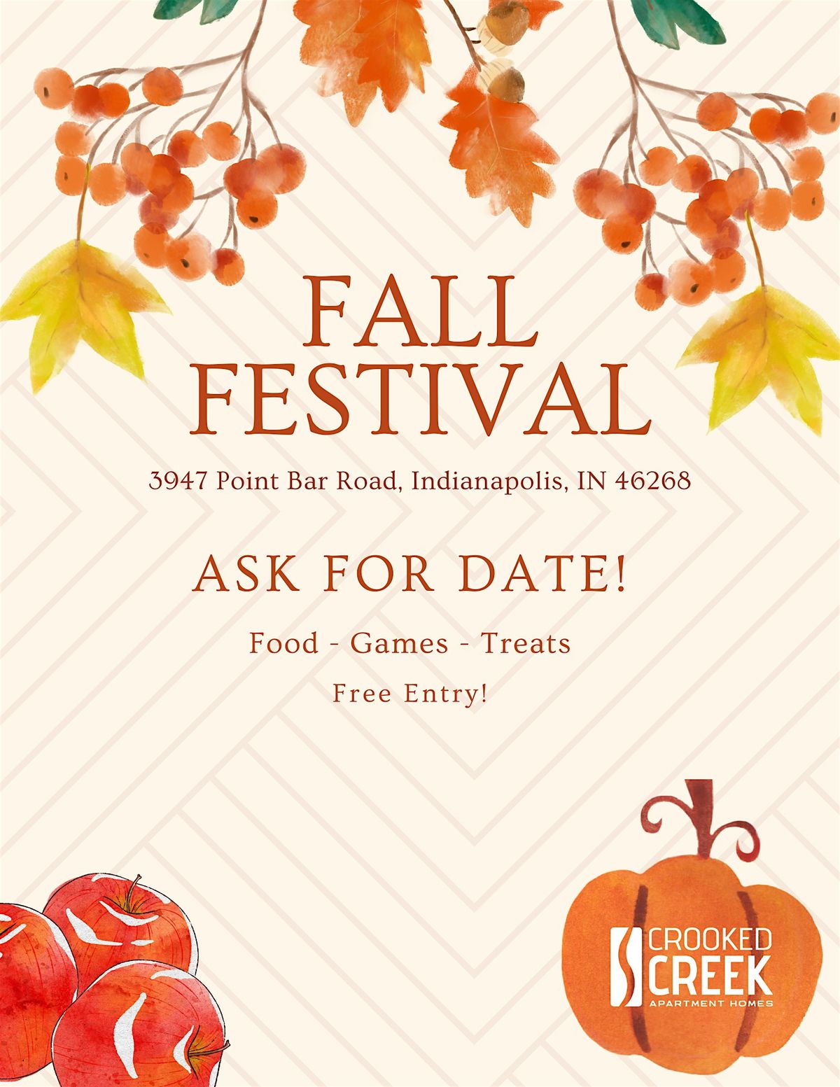 Crooked Creek Apartments Fall Festival