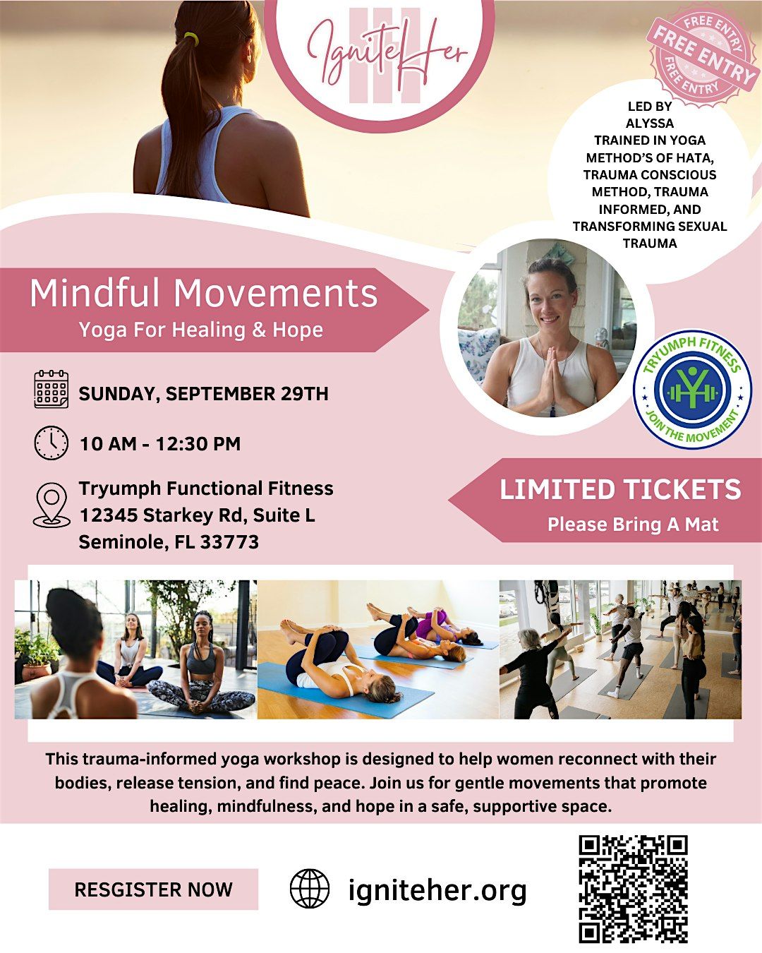 Mindful Movements: Yoga for Healing & Hope