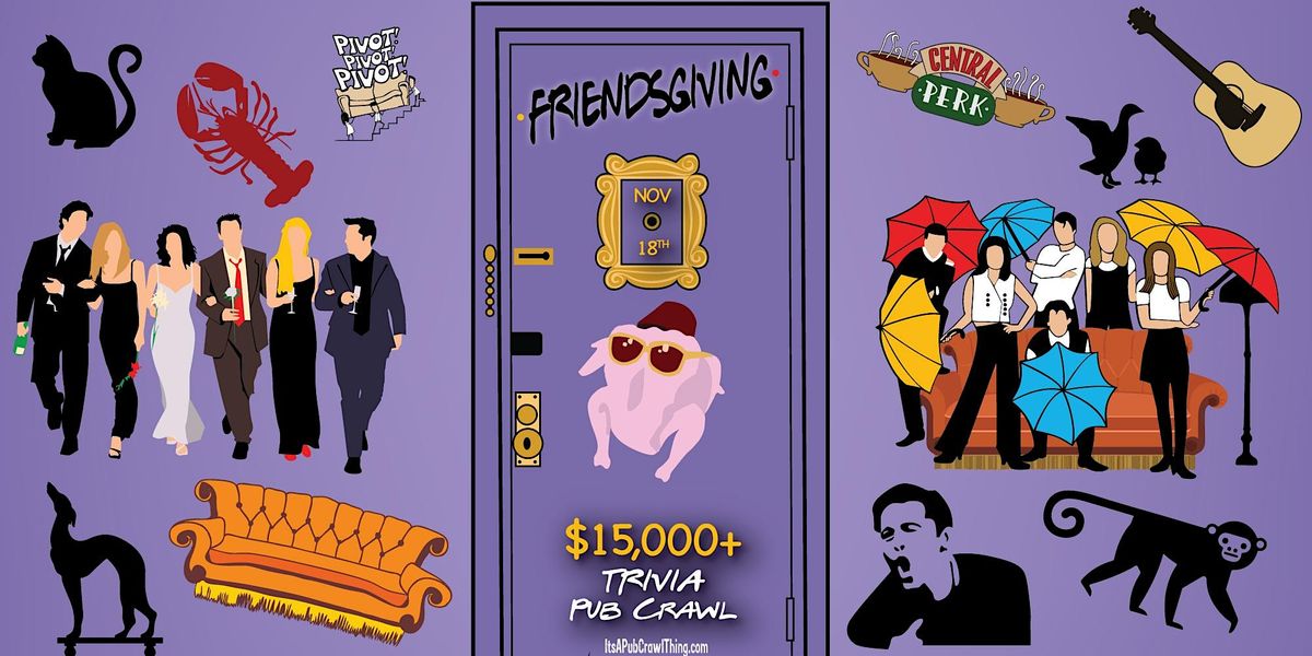 Tulsa - Friendsgiving Trivia Pub Crawl - $15,000+ IN PRIZES!