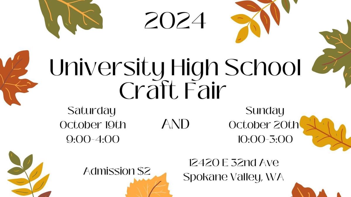 U-High Craft Fair