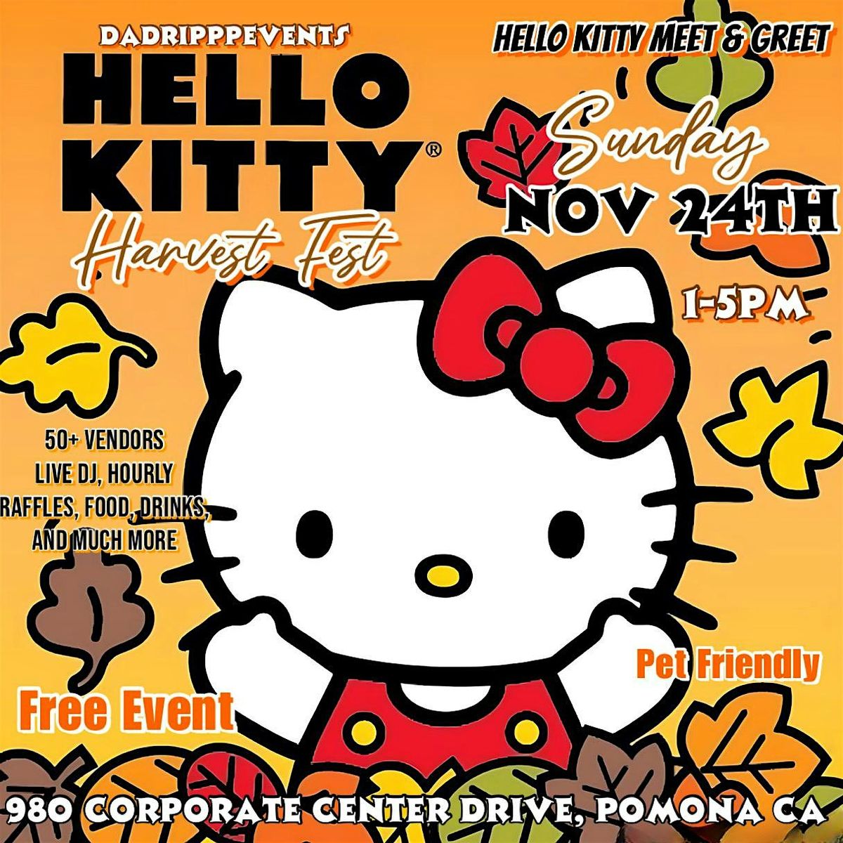 Free Hello Kitty Harvest Fest Market