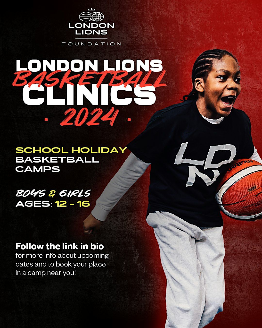 London Lions Basketball Camps -  2024