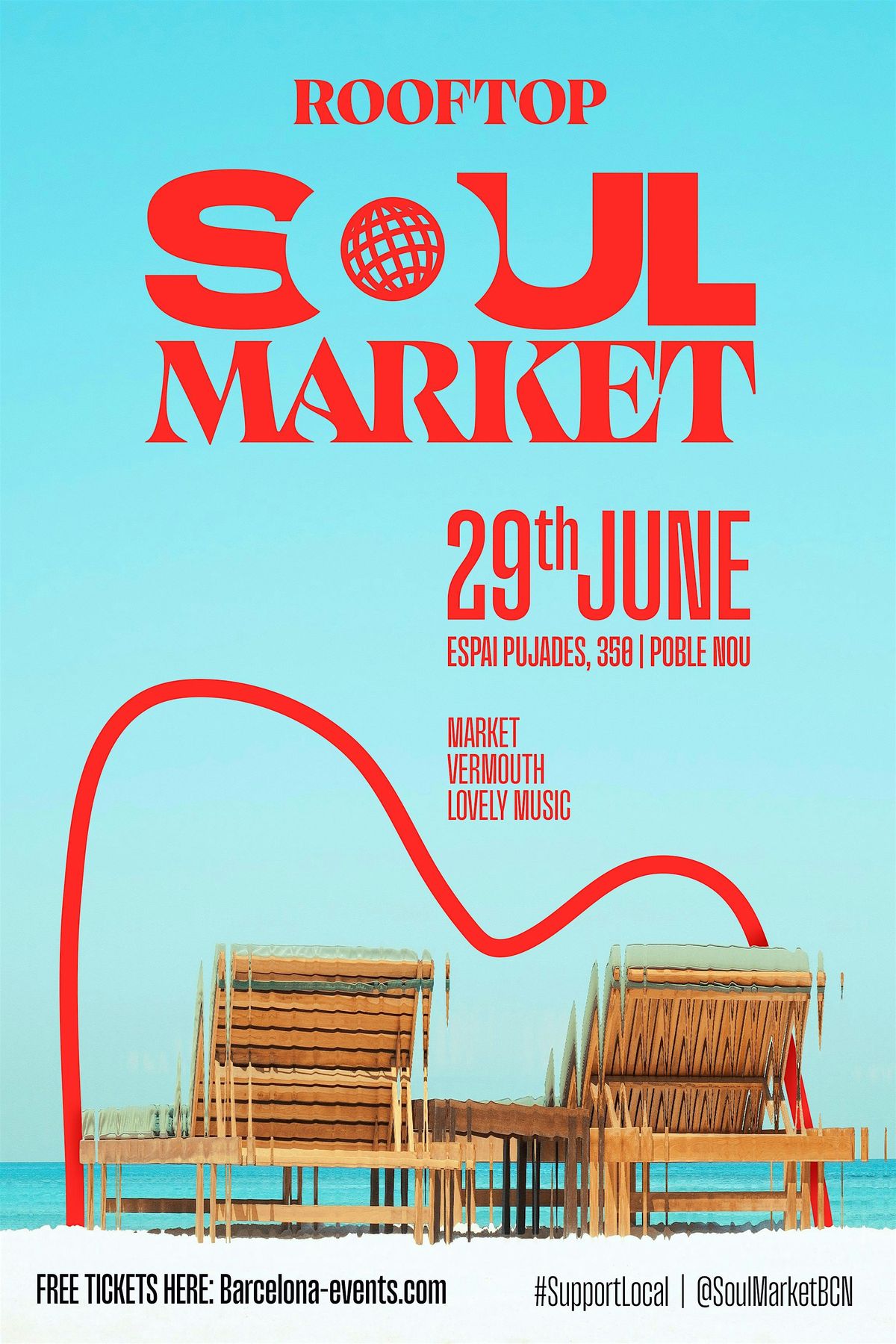 Rooftop \u2022 Soul Market @ESPAI PUJADES 350