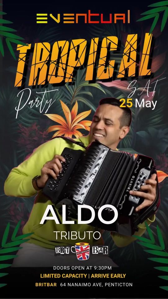 Tributo Tropical party - Aldo, latin accordianist