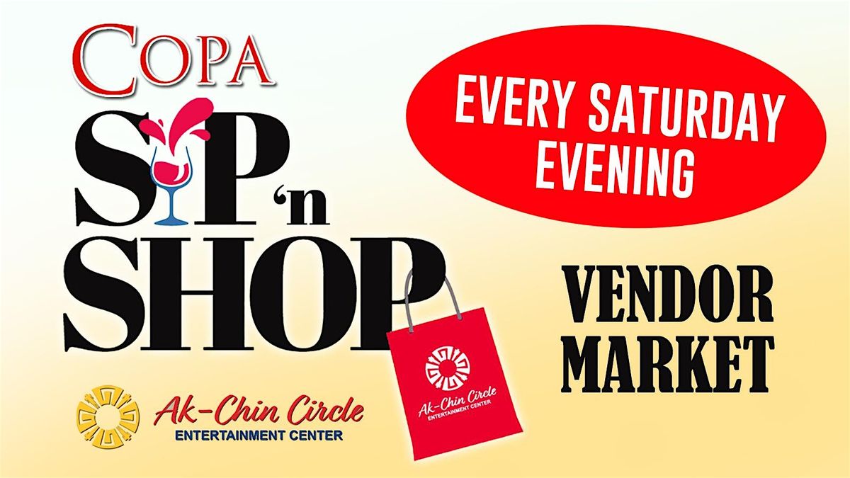 August 2024 Sip 'n Shop Registration