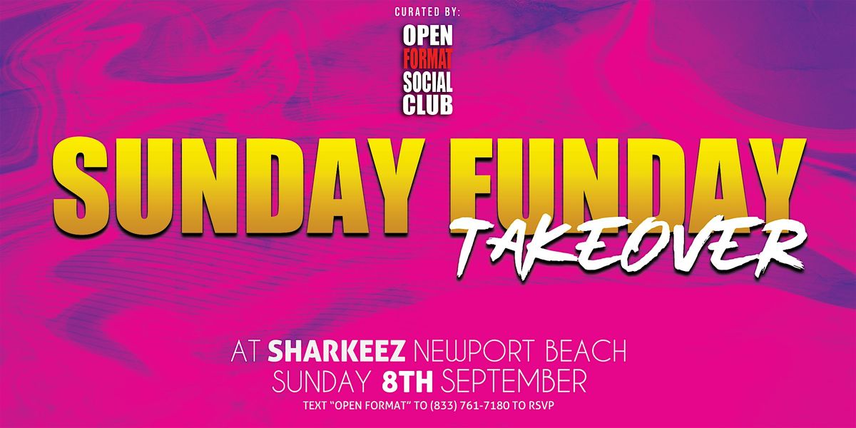 Sunday Funday Takeover (HALLOWEEN EDIT) - by Open Format Social Club