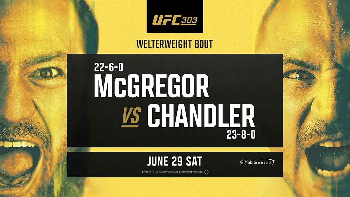 UFC 303: McGregor v. Chandler