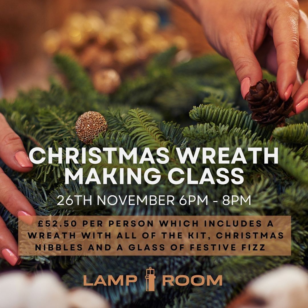 Christmas Wreath Making Class