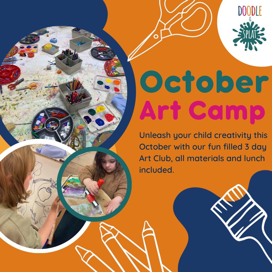 October Art Camp