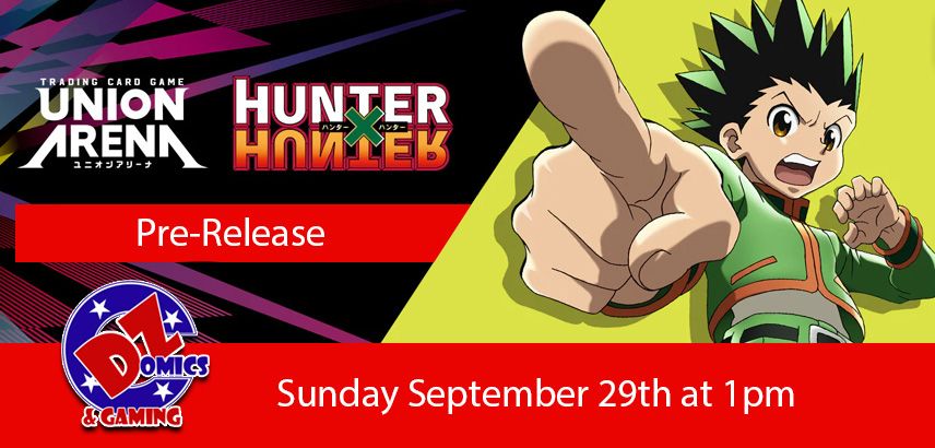 Union Arena Hunter X Hunter Pre-Release