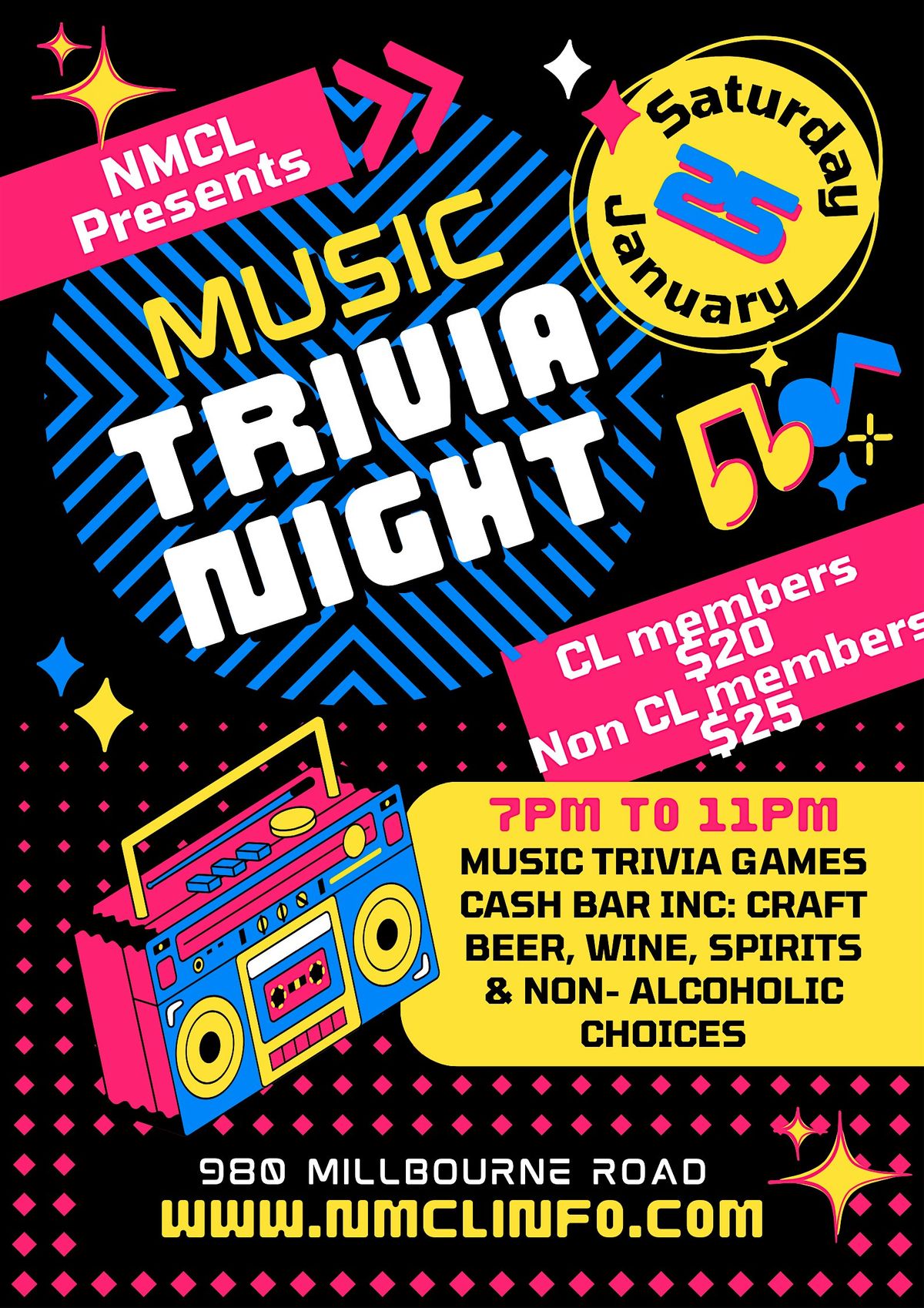 Music Trivia Night!