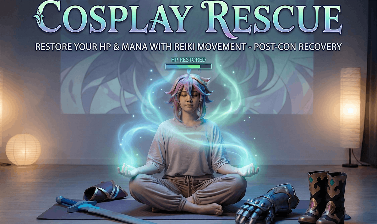 Cosplay Rescue: Restore Your HP & Mana (Post-Con Recovery)