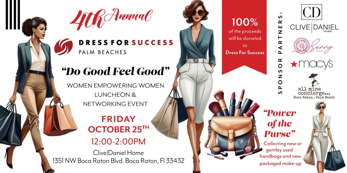 4th Annual "DO GOOD FEEL GOOD" Luncheon and Networking Event