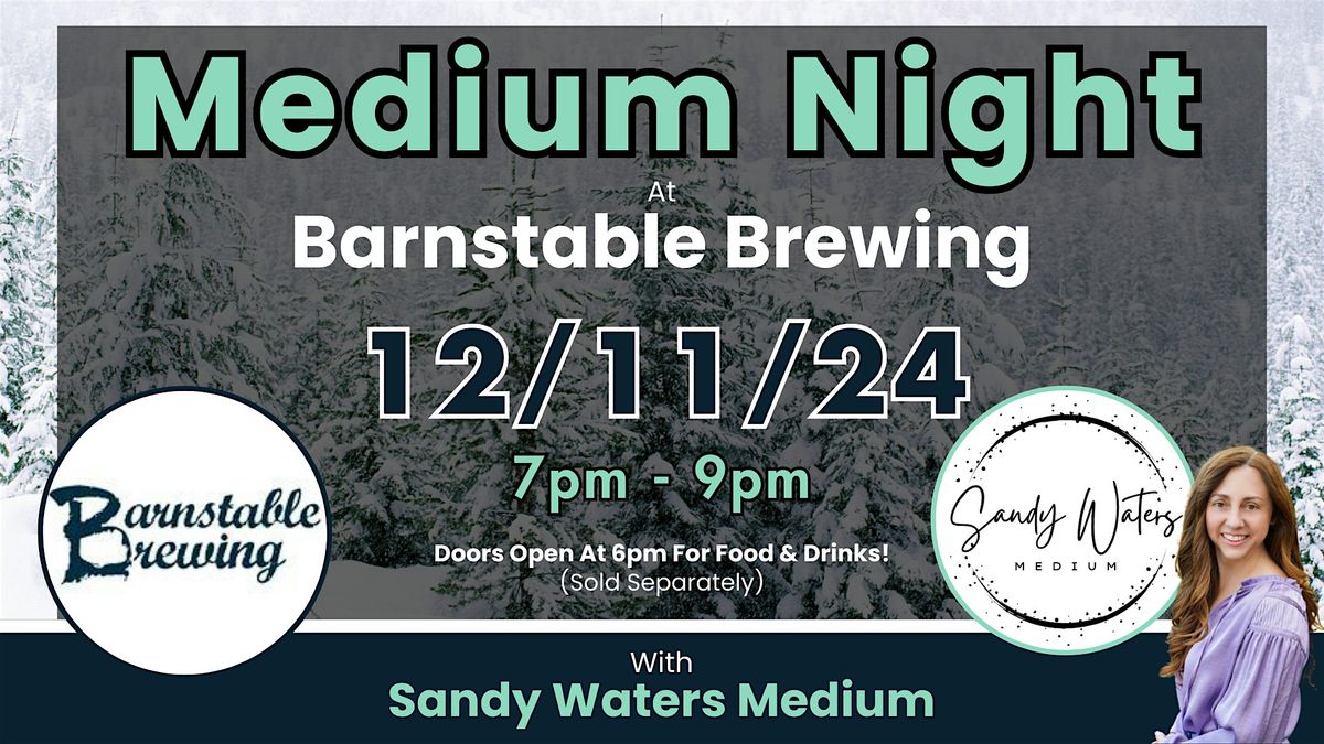 Medium Night at Barnstable Brewing