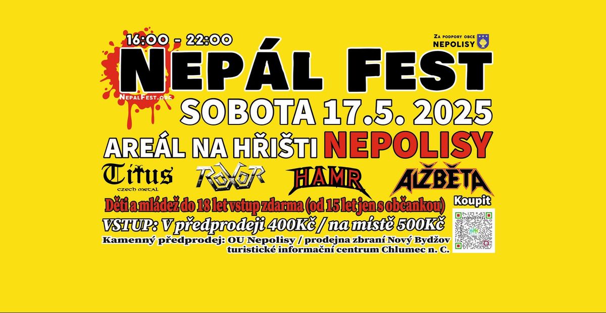 NEP\u00c1L FEST 7 - Nepolisy \/ Are\u00e1l na h\u0159i\u0161ti (Nep\u00e1l Ar\u00e9na)