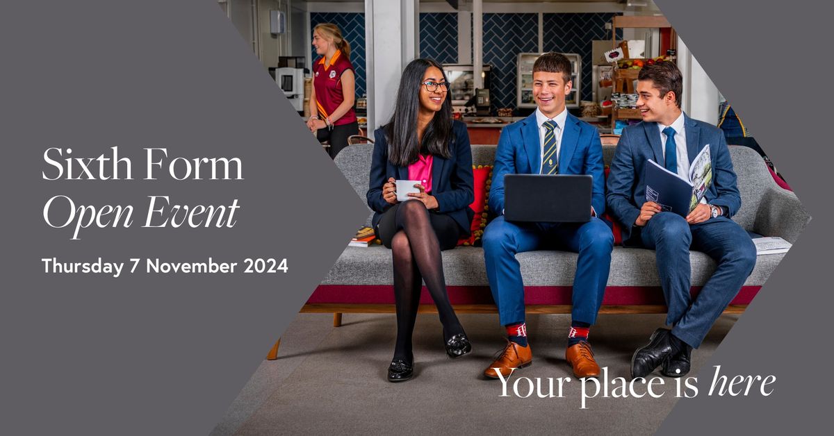 Sixth Form Open Event