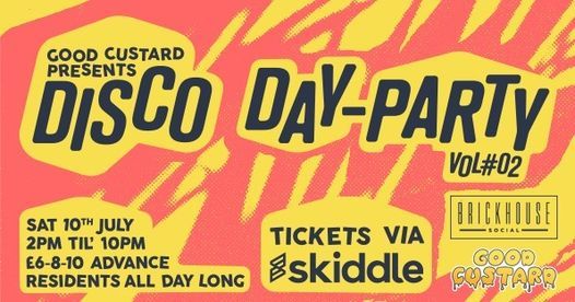 Good Custard Presents: Disco Day-Party Vol.2