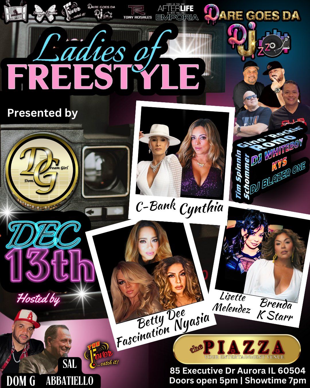 Ladies of Freestyle - Cynthia, C-Bank, Brenda K Star, Lisette Melendez, Betty Dee, Nyasia & More!