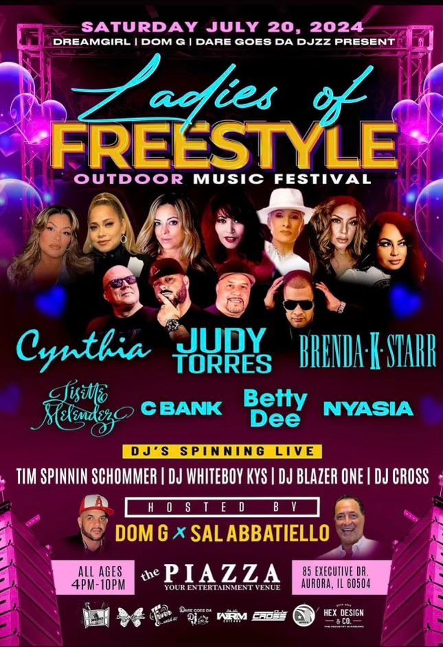 OUTDOOR SHOW - Ladies of Freestyle Music Festival Cynthia, Judy Torres & More