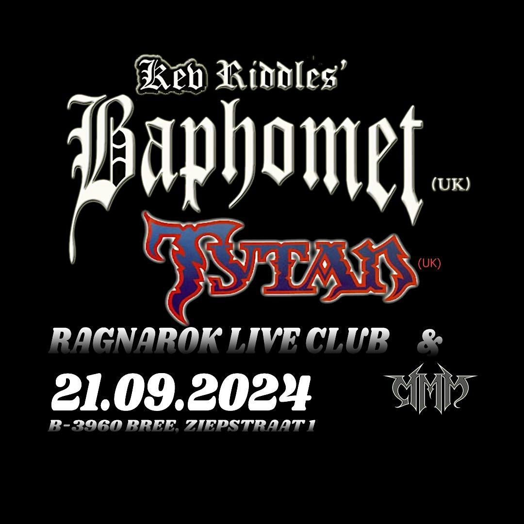 TYTAN-UK | Kev Riddles BAPHOMET-UK@RAGNAROK LIVE CLUB,B-3960 BREE