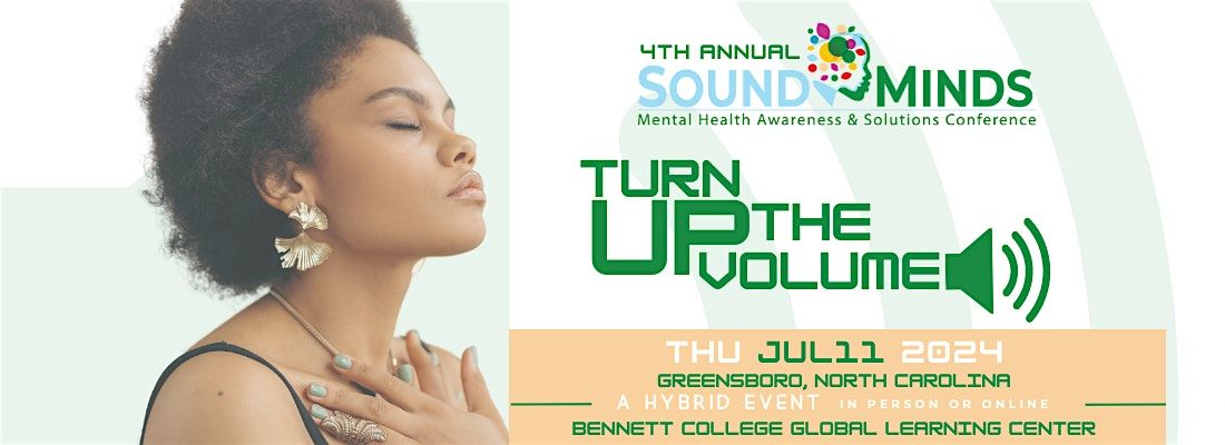 SoundMinds Conference 2024 "Turn Up The Volume"