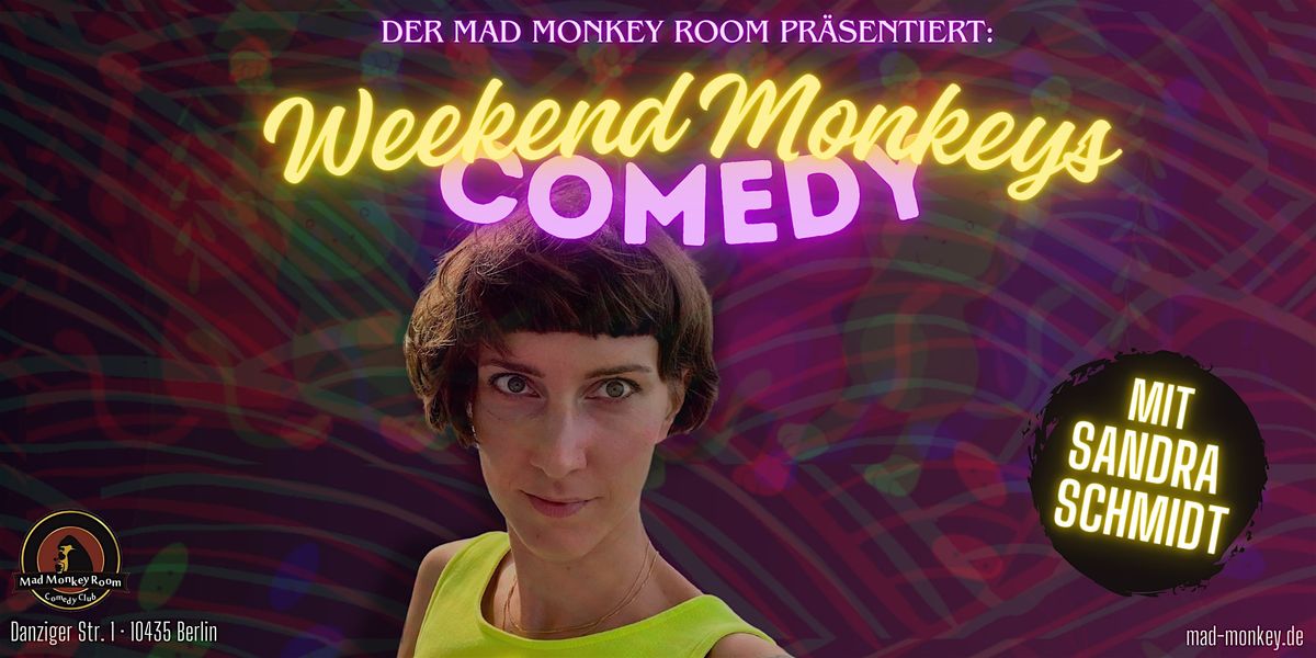 Weekend Monkeys Comedy | LATE SHOW 22:30 UHR | Stand Up im Mad Monkey Room