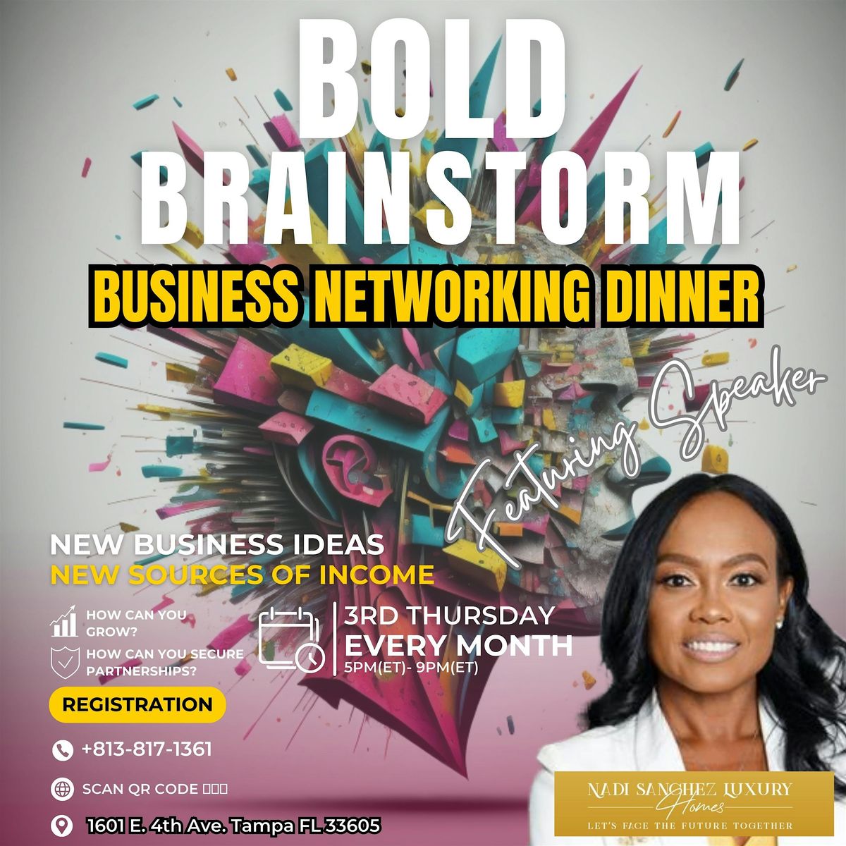 Bold Brainstorm Business Networking Dinner