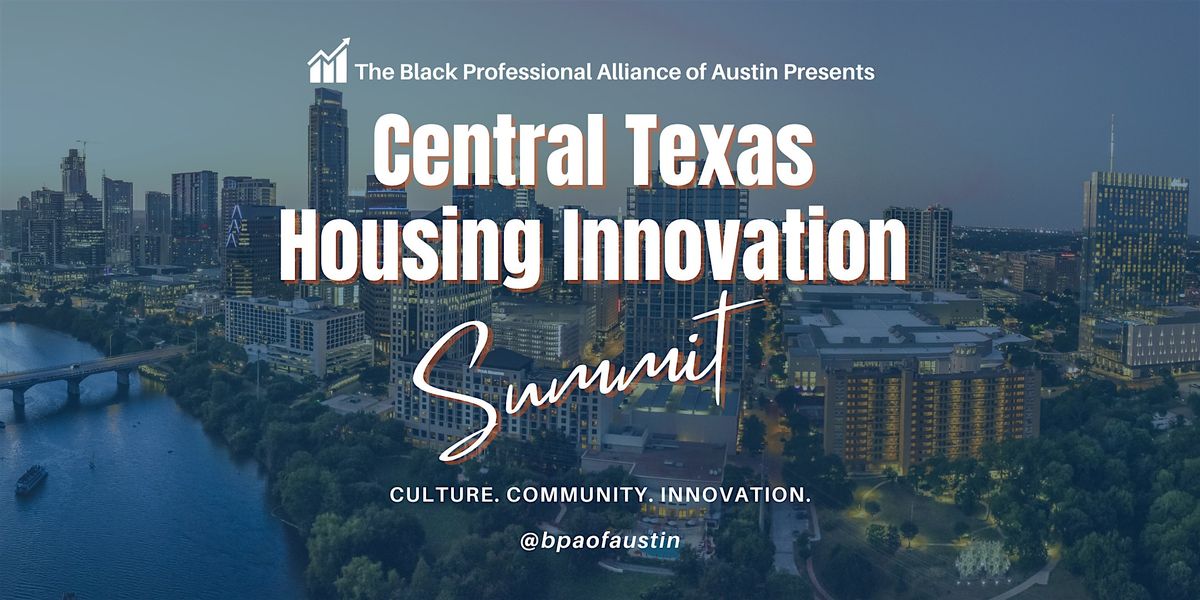 Central Texas Housing Innovation Summit