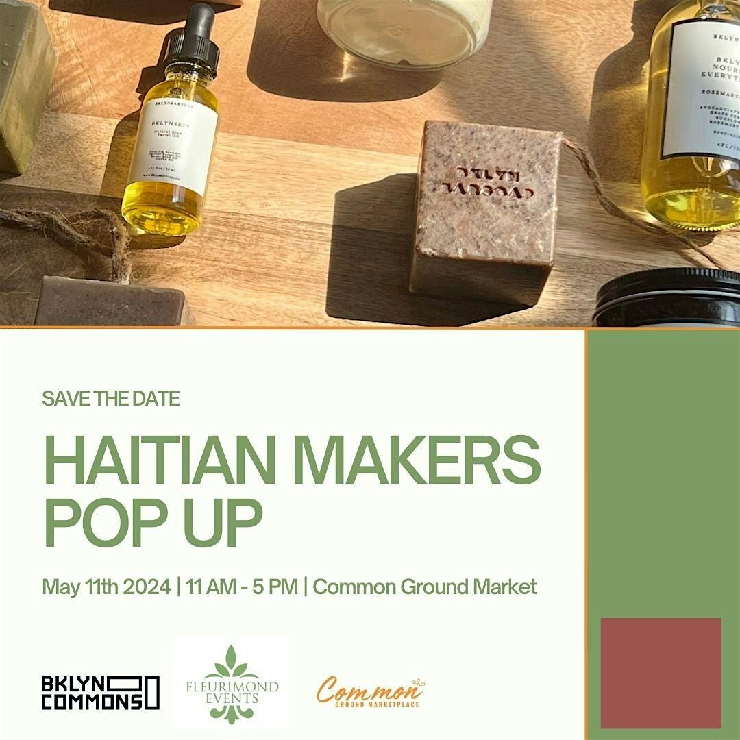 Haitian Makers Pop up