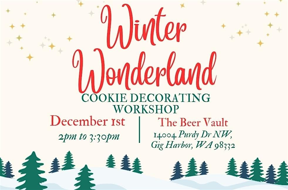 Winter Wonderland Cookie Decorating Workshop