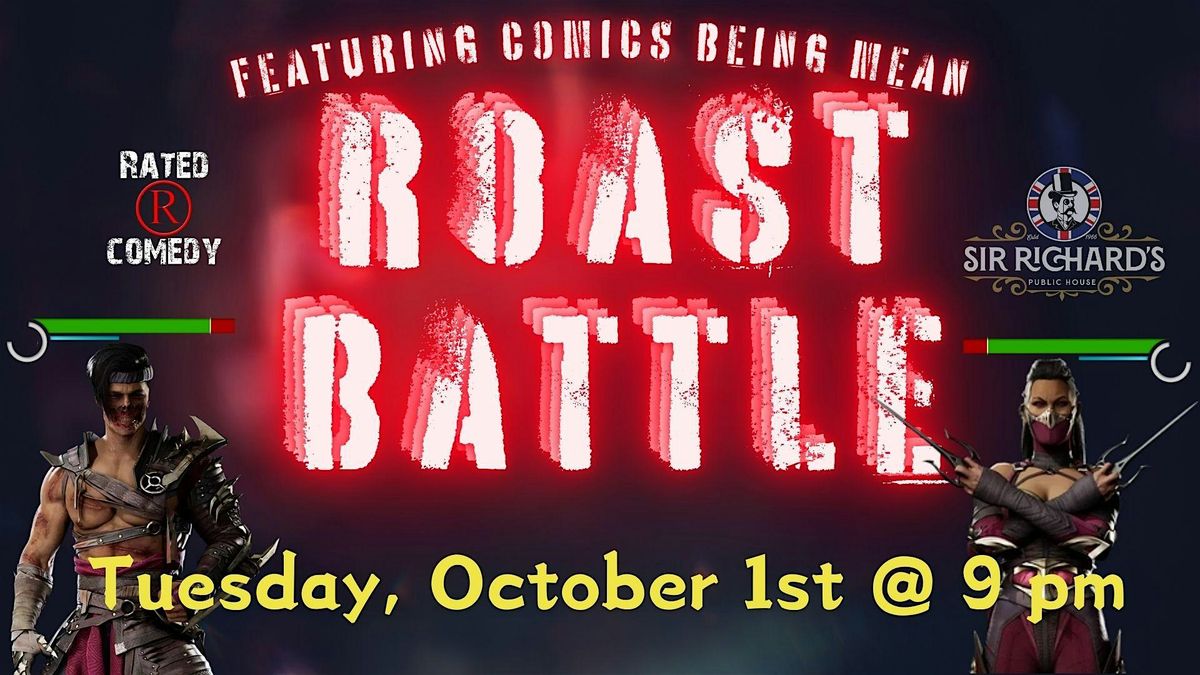 Roast Battle Comedy Show & Stand-Up  Open Mic Near Downtown Pensacola