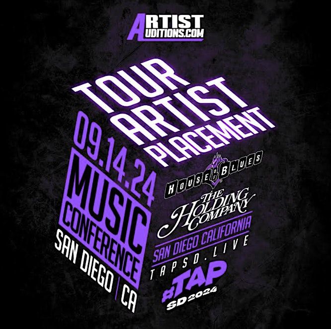 TAPSD 7TH ANNUAL  #TourArtistPlacement #SanDiego #CA