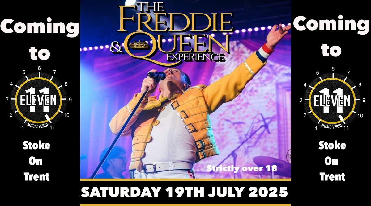 The Freddie & Queen experience live Eleven Stoke