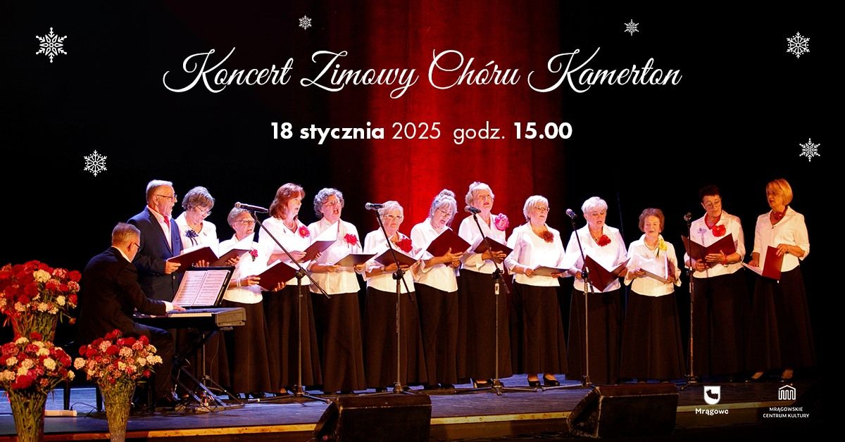 KONCERT ZIMOWY CH\u00d3RU KAMERTON