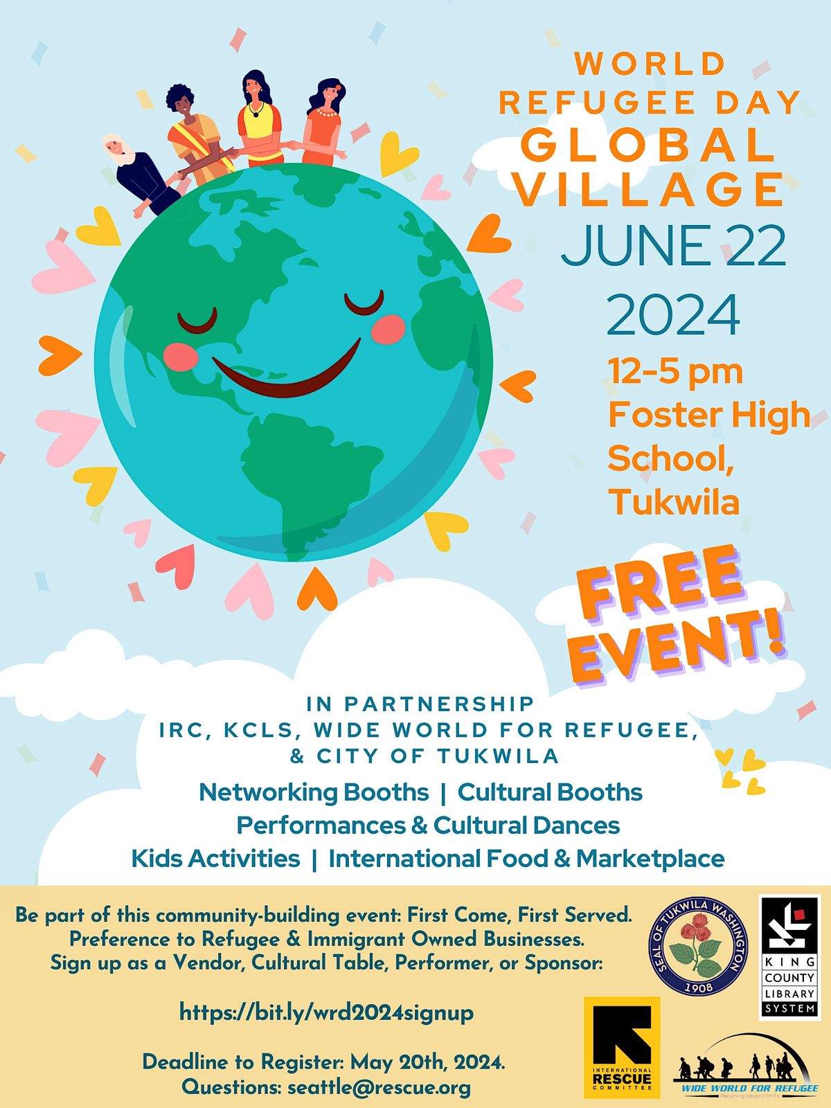 World Refugee Day 2024 -Global Village Festival