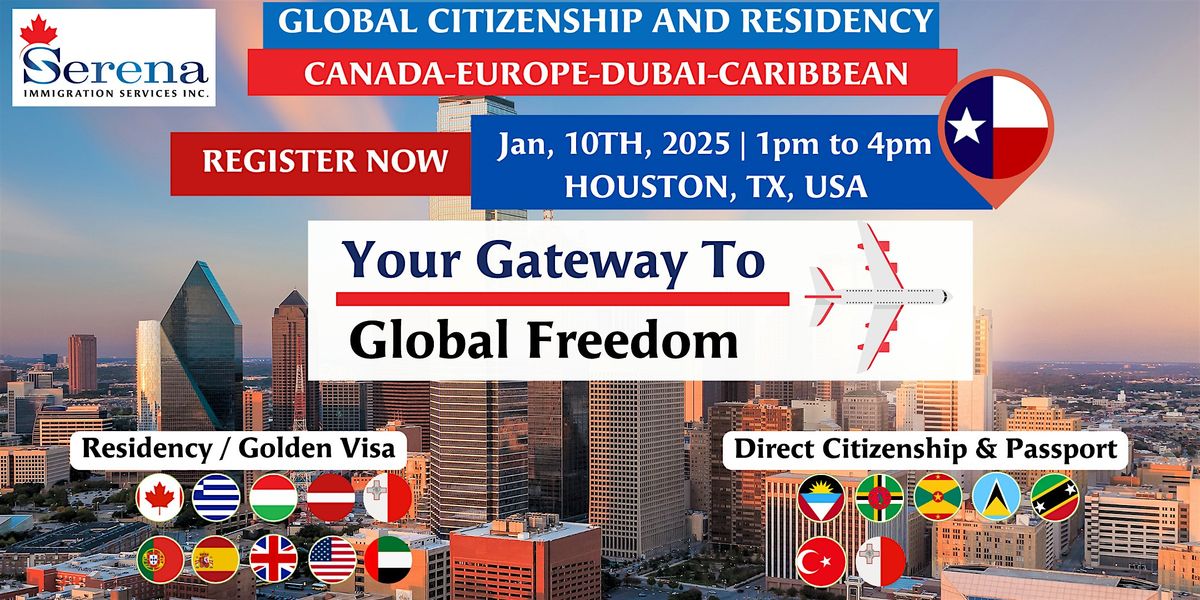 Global Citizenship & Residency (Canada-Europe-Dubai-Caribbean)