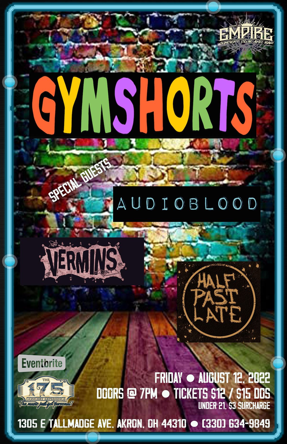 Gymshorts at The Empire!