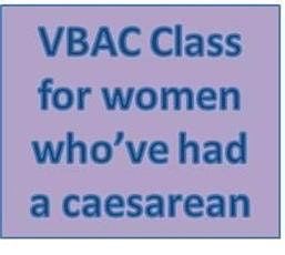 ZOOM BWH Antenatal "VBAC" Course for parents who have had a caeasarean