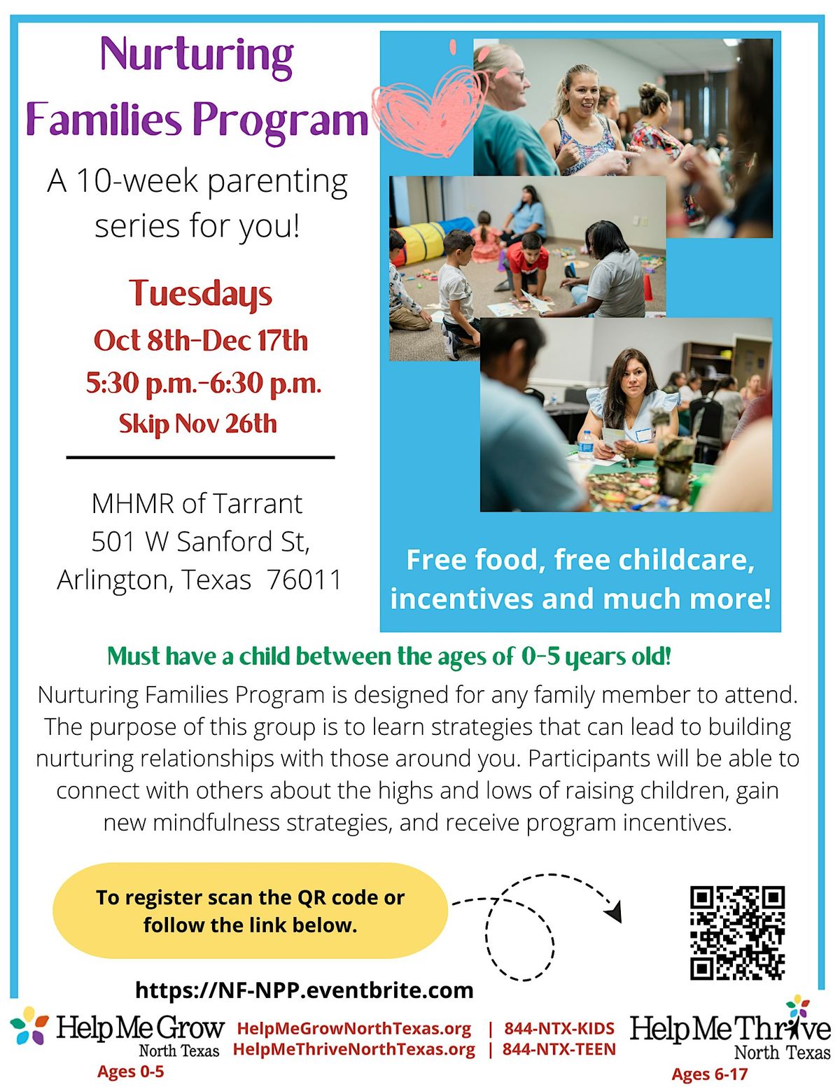 Face to Face Nurturing Families Program-Arlington