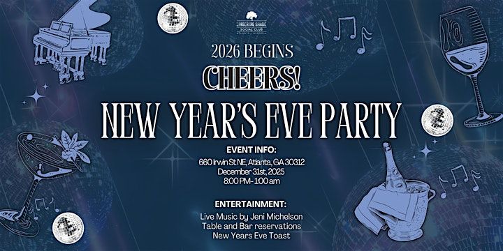 Toast to 2026 at Lingering Shade!