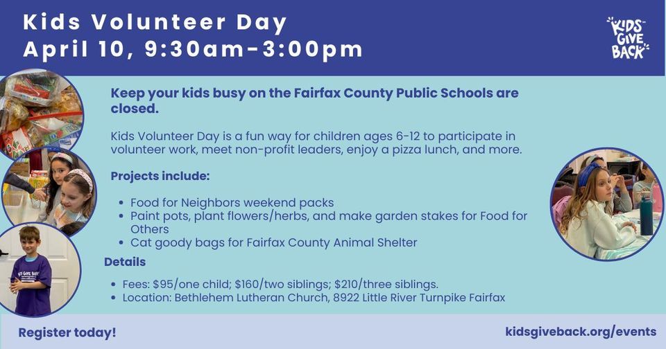 Kids Volunteer Day
