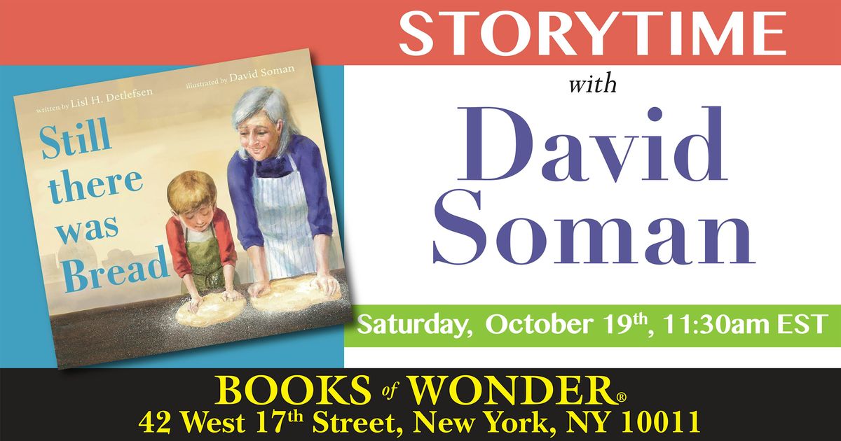 Storytime with the Artist | David Soman