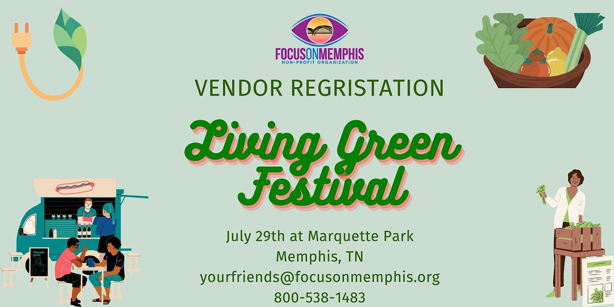 Vendor Registration for Living Green Festival