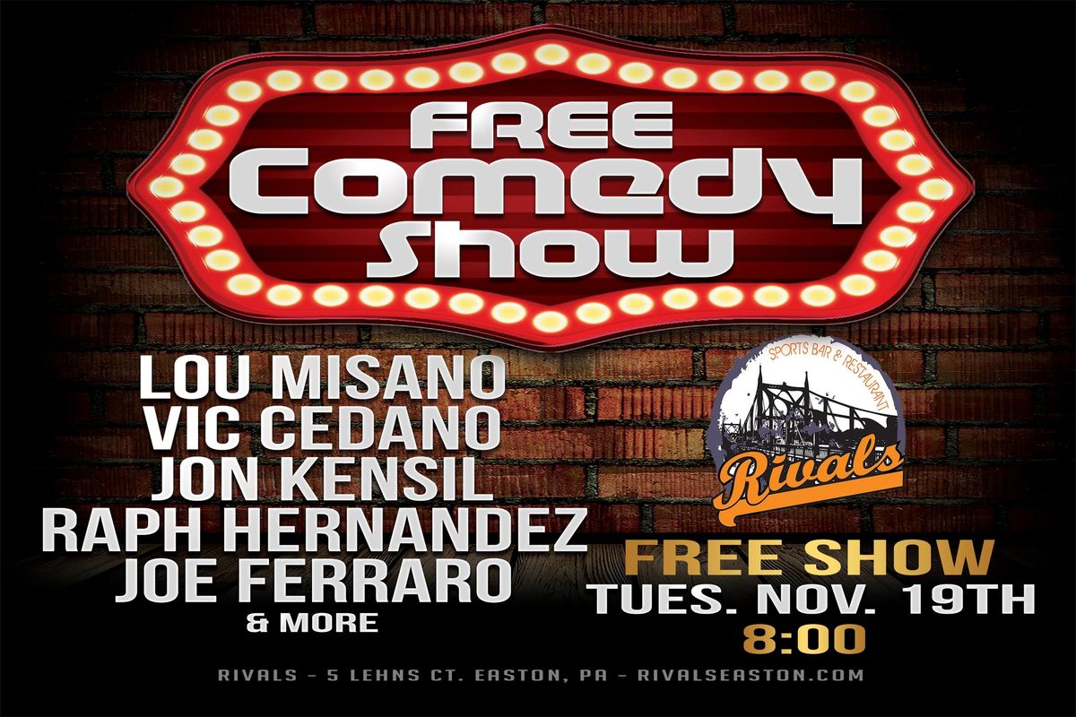 Free Comedy Show at Rivals