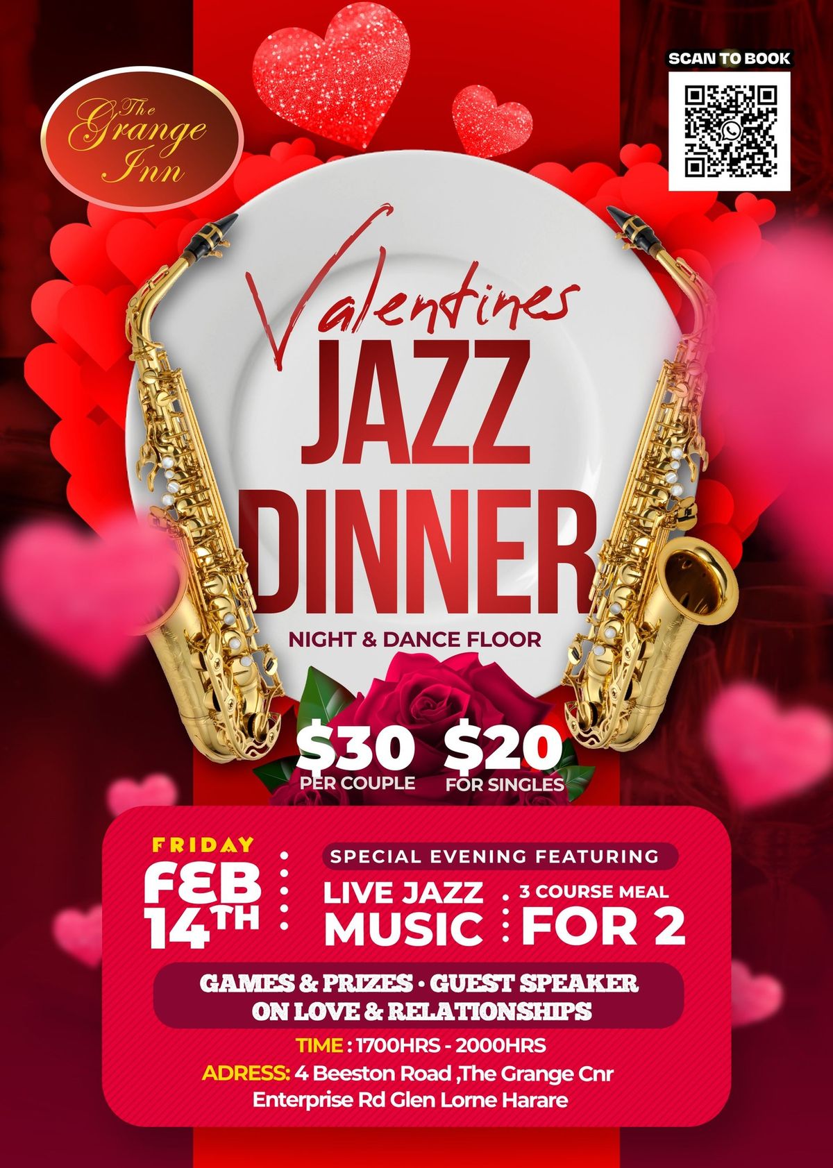 Valentines jazz night 